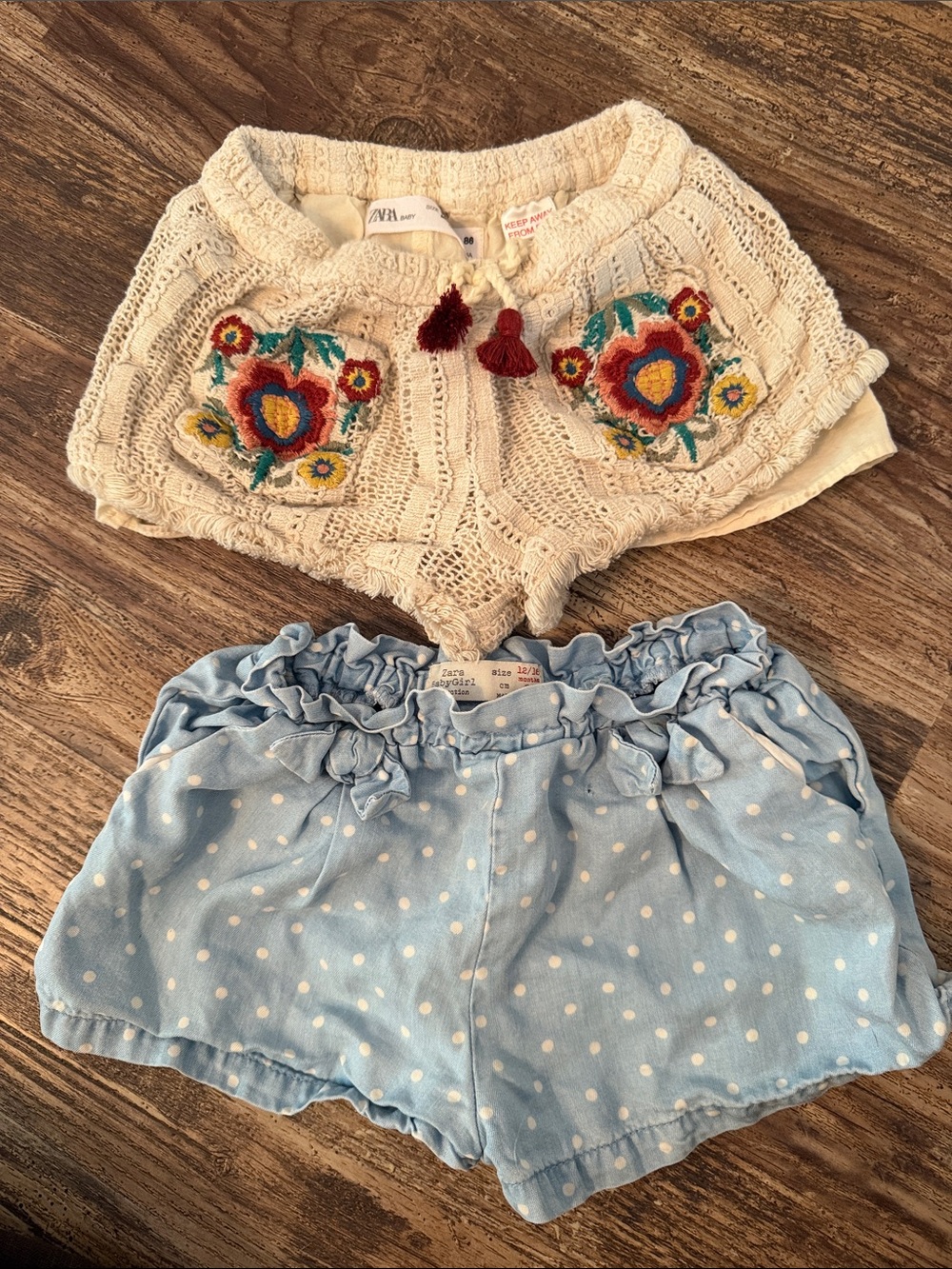 Zara 12/18 Shorts Bundle